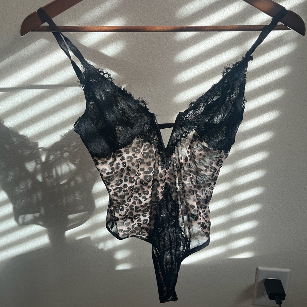 cheetah lace lingerie